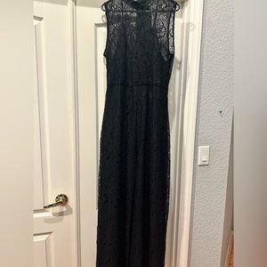 Brand new Zara jumpsuit size xl and is not stretchy. Beautiful lace.